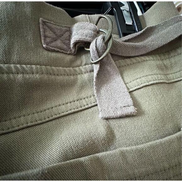 Elan Women’s Drawstring Front Cotton Blend Pants Green Size Medium - Picture 4 of 7